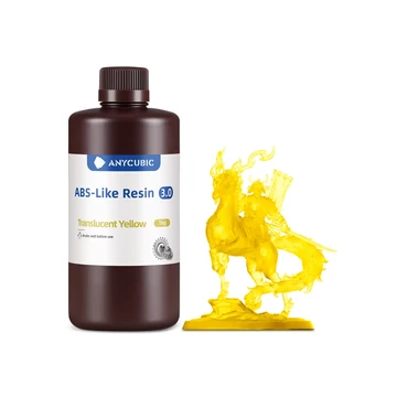 Anycubic ABS-like 3.0 Resin - Áttetsző Sárga, 1kg