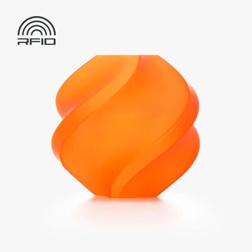 Bambu Lab PLA Translucent - Narancssárga, Tekercs, 1.75mm, 1kg