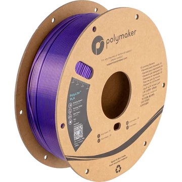 PolyMaker PolyLite PLA - Dual Silk Color - Sovereign Gold-Purple (Arany-Lila), 1.75mm, 1kg