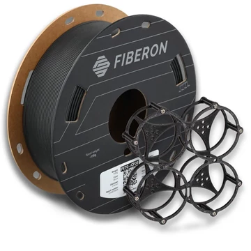 PolyMaker Fiberon PETG-rCF08 - Fekete, 1.75mm, 0.5kg