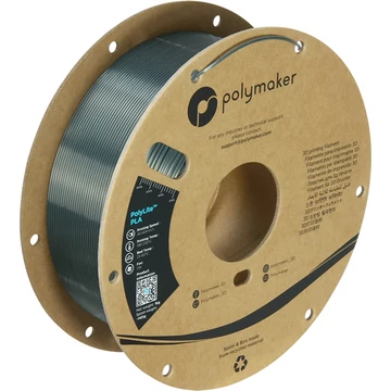 PolyMaker PolyLite PLA - Silk Gunmetal Grey, 1.75mm, 1kg