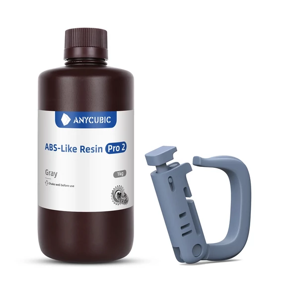Anycubic ABS-like Pro 2 Resin - Szürke, 1kg