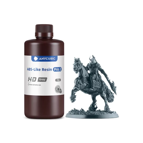Anycubic ABS-like Pro 2 Resin - HD Szürke, 1kg