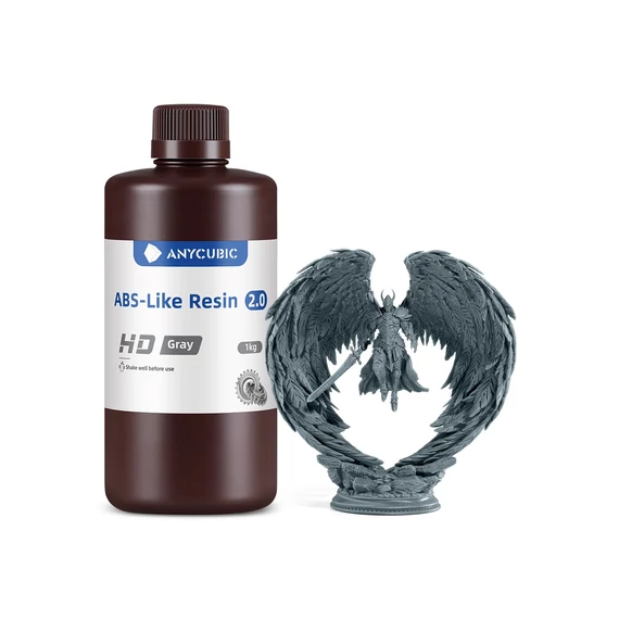 Anycubic ABS-like 2.0 Resin - HD Szürke, 1kg