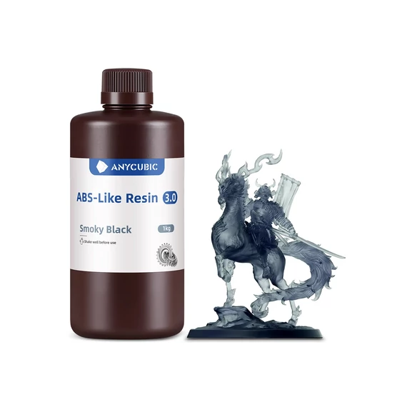 Anycubic ABS-like 3.0 Resin - Smoky Black, 1kg