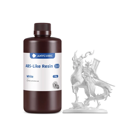Anycubic ABS-like 3.0 Resin - Fehér, 1kg