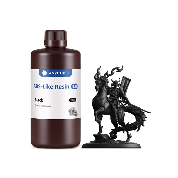Anycubic ABS-like 3.0 Resin - Fekete, 1kg