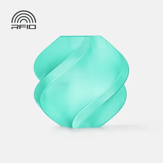 Bambu Lab PETG Translucent - Teal, Refill, 1.75mm, 1kg