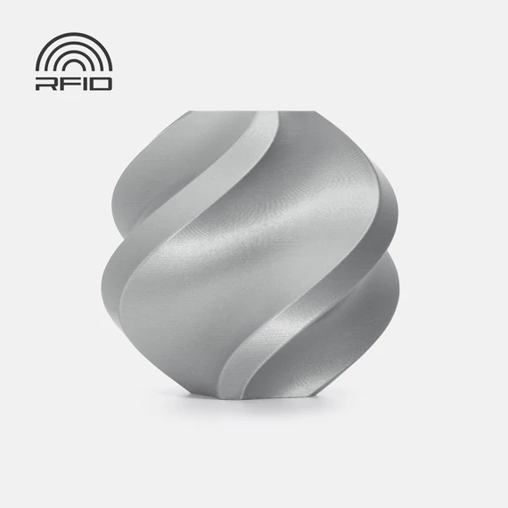 Bambu Lab PLA Basic - Silver, Refill, 1.75mm, 1kg