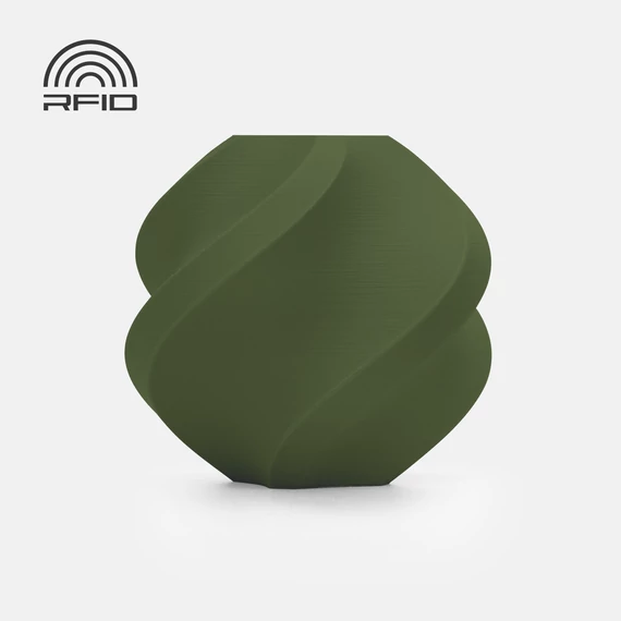 Bambu Lab PLA Matte - Dark Green, Refill, 1.75mm, 1kg