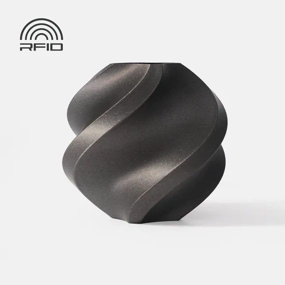 Bambu Lab PLA Metal - Iron Gray Metallic, Tekercs , 1.75mm, 1kg