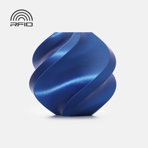 Bambu Lab PLA Silk+ - Kék, Tekercs, 1.75mm, 1kg