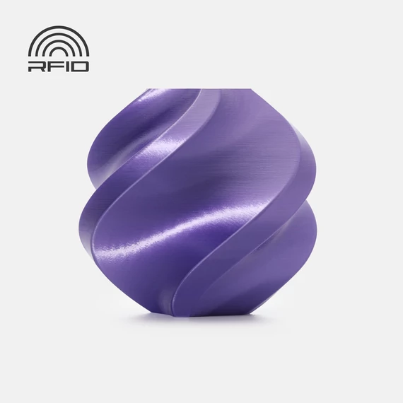 Bambu Lab PLA Silk+ - Lila, Tekercs, 1.75mm, 1kg