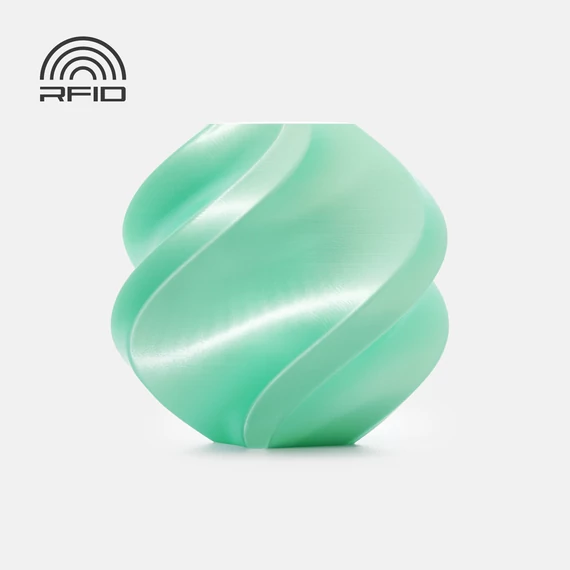 Bambu Lab PLA Silk+ - Mint, Tekercs, 1.75mm, 1kg