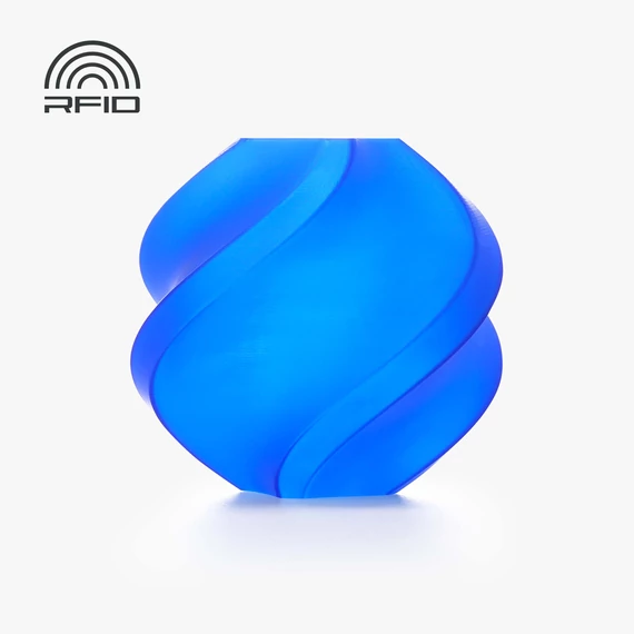 Bambu Lab PLA Translucent - Kék, Tekercs, 1.75mm, 1kg
