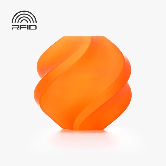 Bambu Lab PLA Translucent - Narancssárga, Tekercs, 1.75mm, 1kg
