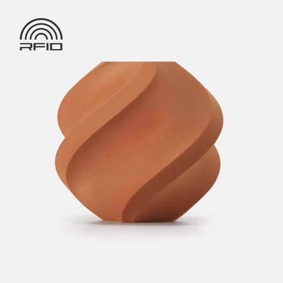 Bambu Lab PLA Wood - Clay Brown, Tekercs , 1.75mm, 1kg