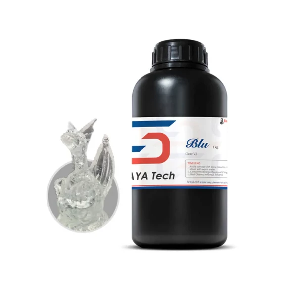 Siraya Blu - Clear V2 (Áttetsző, Biokompatibilis), 1kg