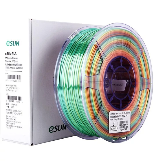 eSun eSilk PLA - Rainbow (Szivárvány), 1kg